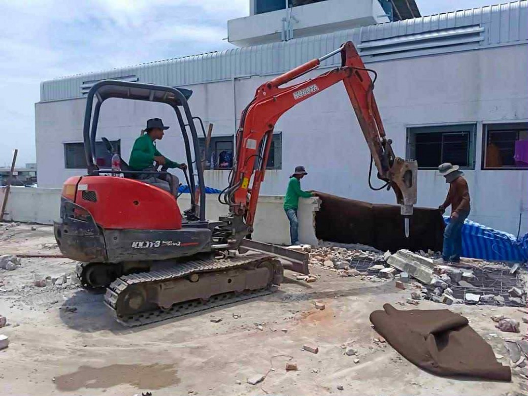 รับทุบตึกรื้อถอนกรุงเทพ